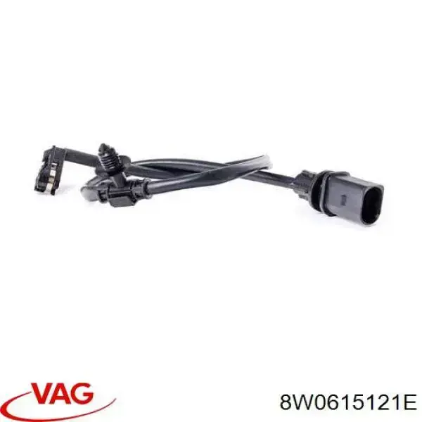 Купить 8W0615121E VAG Датчик износа тормозных колодок задний