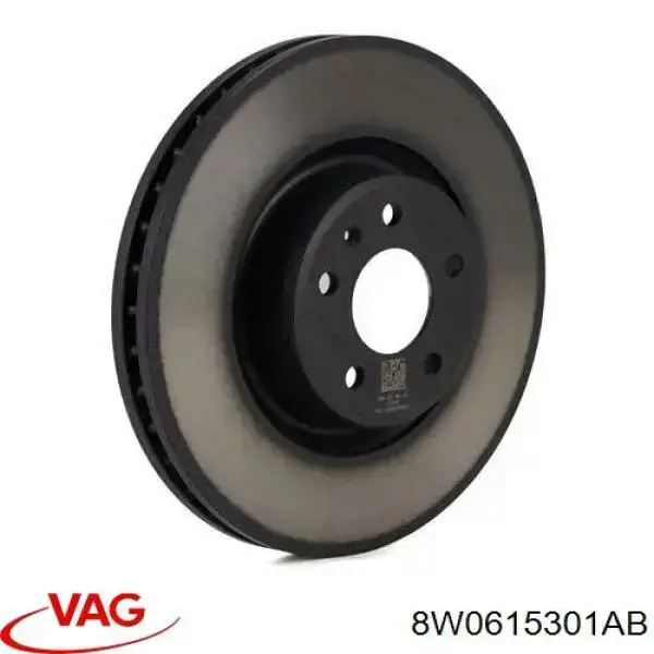 8W0615301AB VAG диск тормозной передний