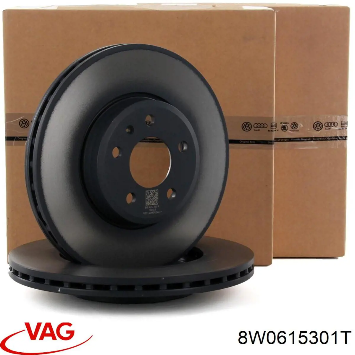 Купить 8W0615301T VAG Ротор тормозной