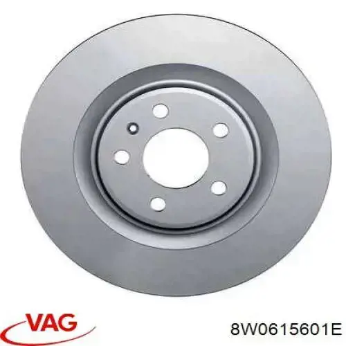 Compre 8W0615601E VAG Disco do freio traseiro