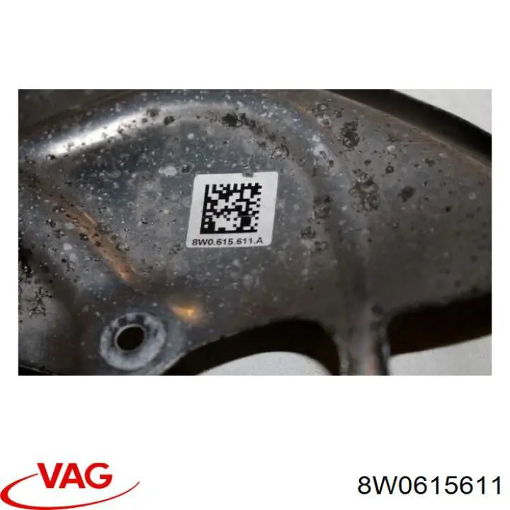 Щиток тормозного диска заднего левый VAG 8W0615611D цена, от 6.49 USD