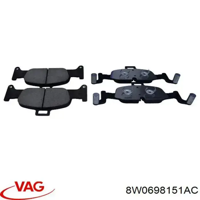 Купить 8W0698151AC VAG Колодки тормозные