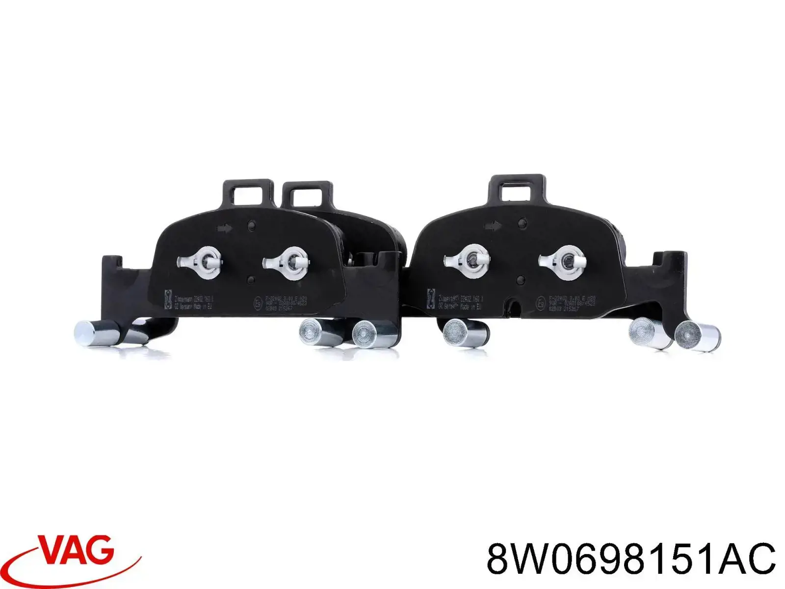 Колодки VAG 8W0698151AC цена, от 84.37 USD