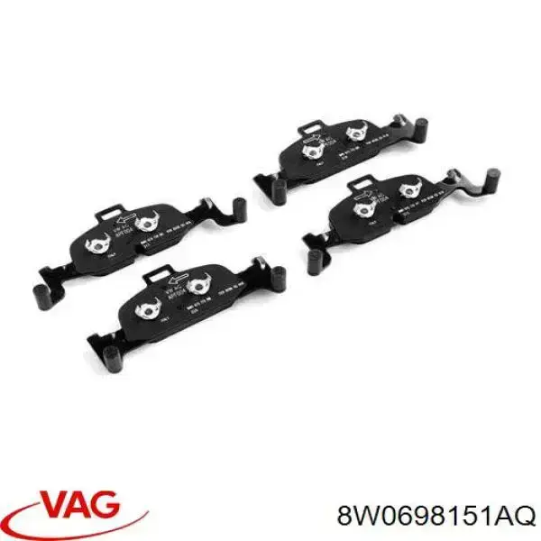 Тормозные колодки VAG 8W0698151AQ