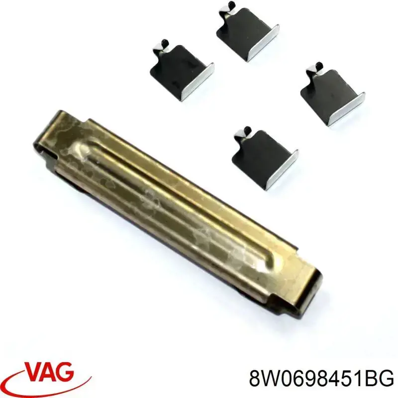 Задние дисковые колодки VAG 8W0698451BG