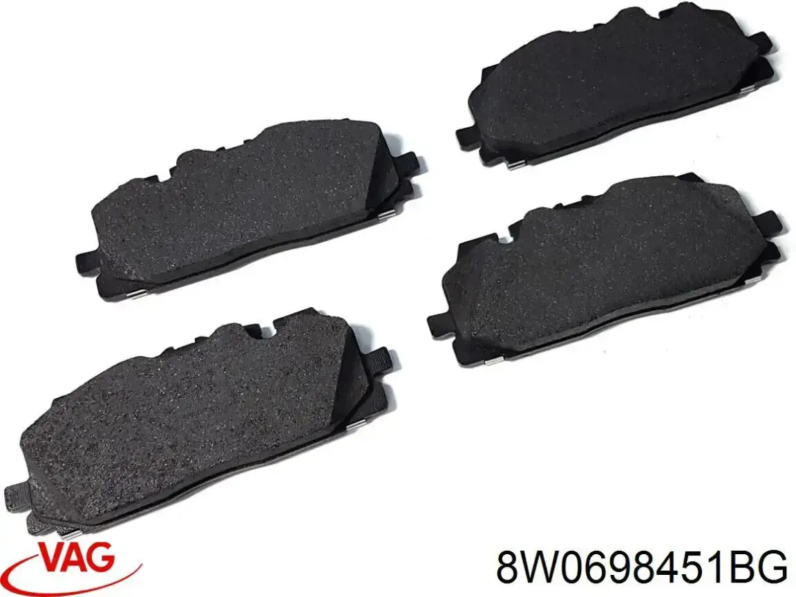 Колодки дисковые  VAG 8W0698451BG цена, от 147.49 USD
