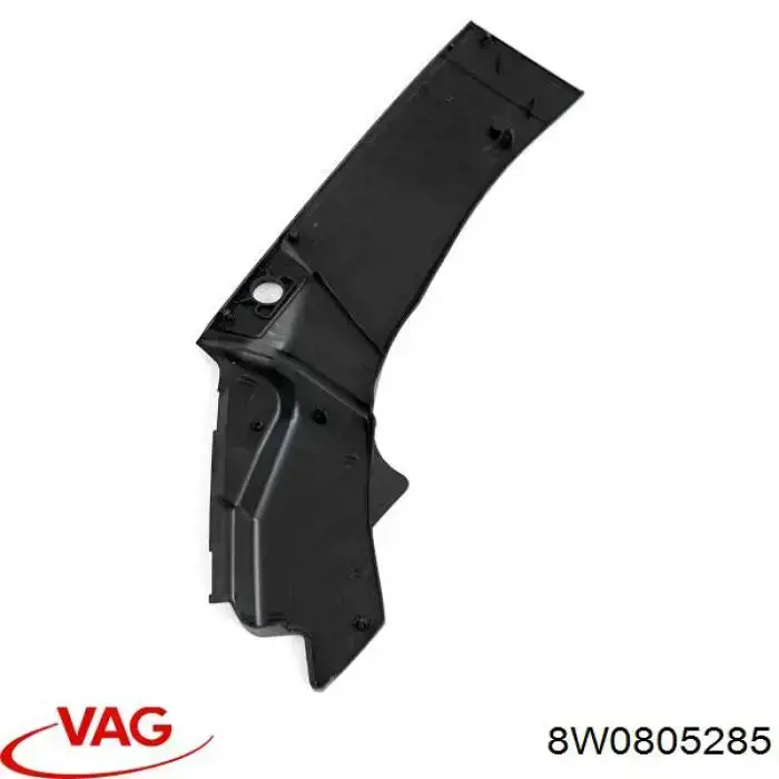 Ресничка (накладка) левой фары 8W0805285 VAG