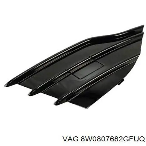 Купить 8W0807682GFUQ VAG Решетка бампера переднего правая