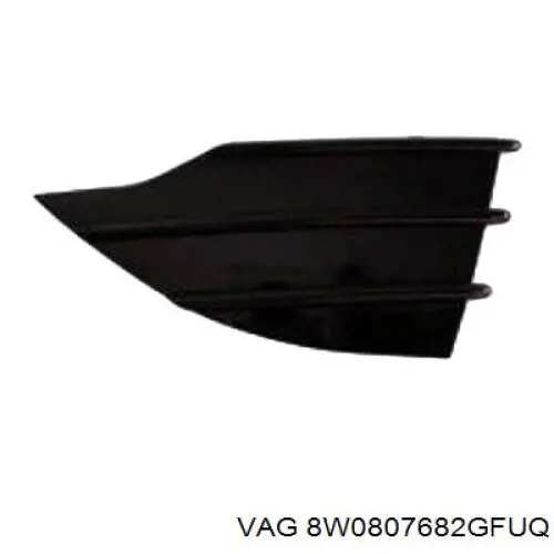 Решетка переднего бампера, правая VAG 8W0807682GFUQ цена, от 76.02 USD