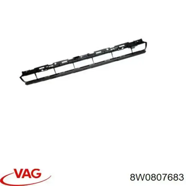 8W0807683 VAG решетка бампера переднего центральная