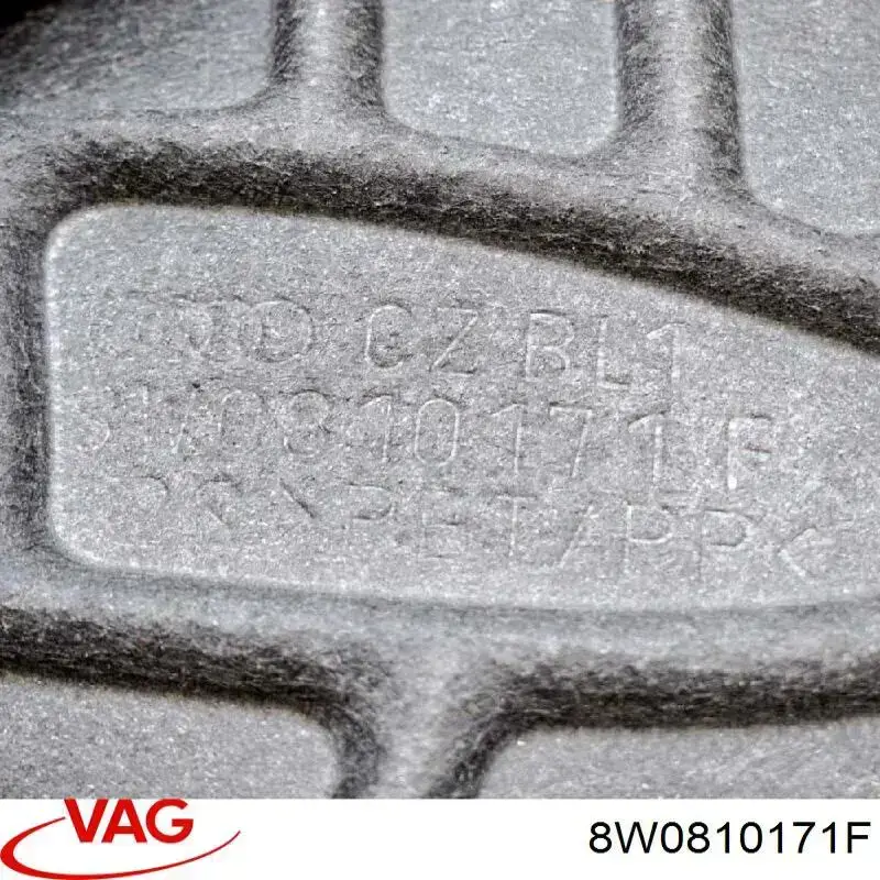 Подкрылок задний левый VAG 8W0810171F цена, от 31.67 USD