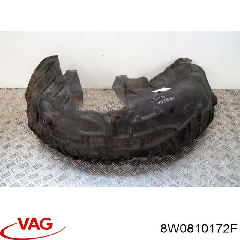 8W0810172F VAG Подкрылок крыла заднего правый