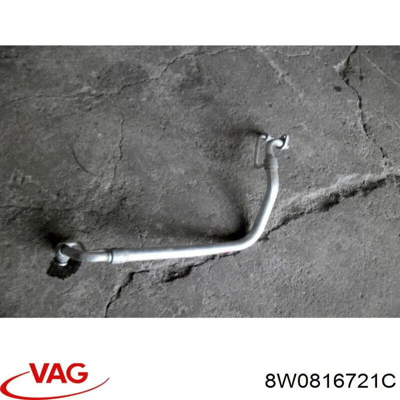 Купить 8W0816721C VAG Шланг кондиционера, от компрессора к радиатору
