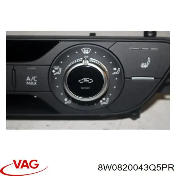 Блок управления кондиционером 8W0820043Q5PR VAG