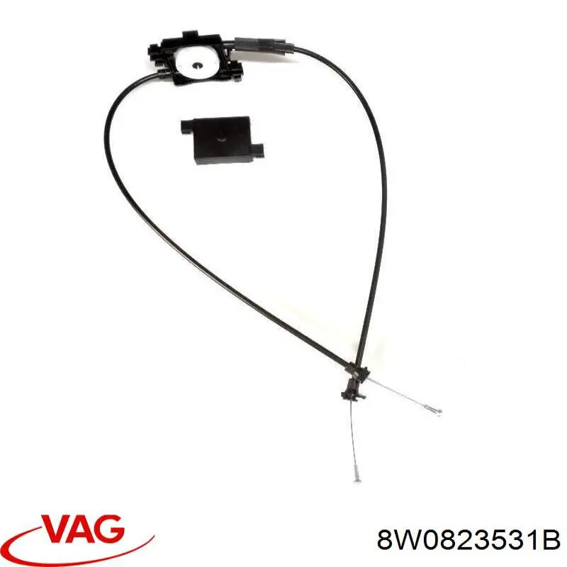 8W0823531B VAG Трос открывания капота передний