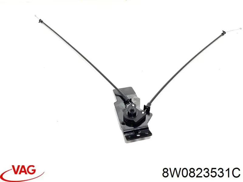 Трос открывания капота передний VAG 8W0823531C цена, от 32.64 USD