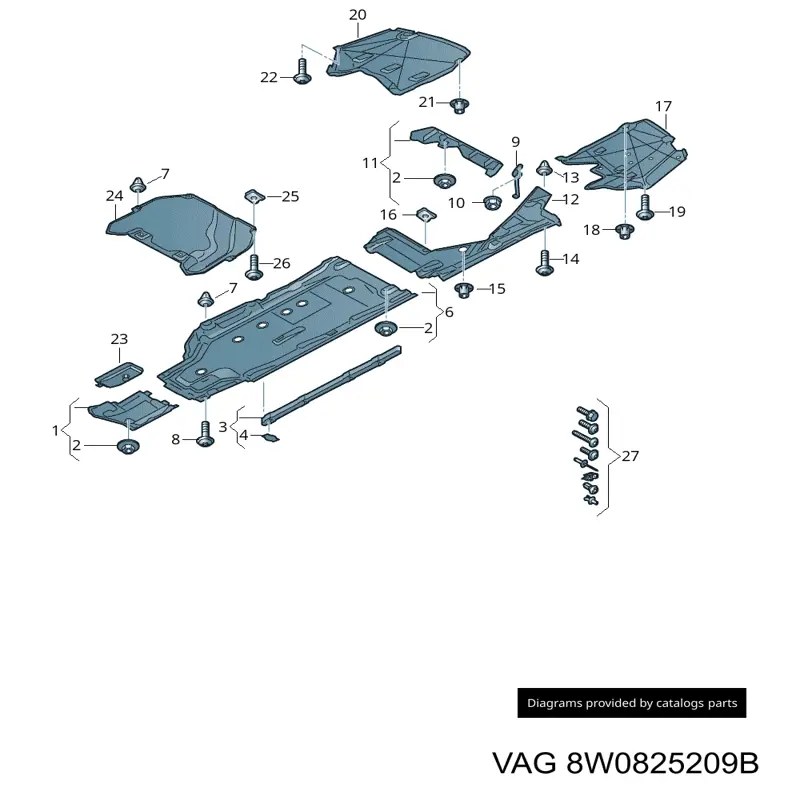  VAG 8W0825209B цена, от 110.33 USD