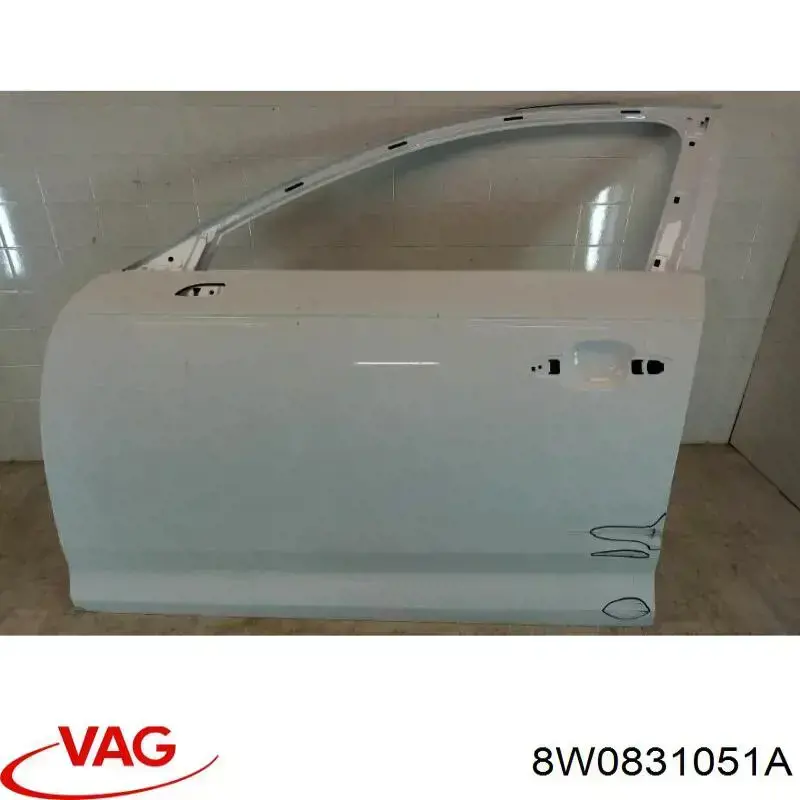 Передняя левая дверь VAG 8W0831051A цена, от 126.69 USD