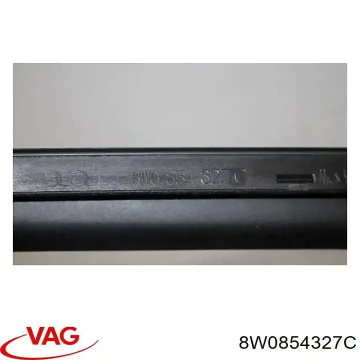 Купить 8W0854327C VAG Защитная накладка ветрового стекла левая