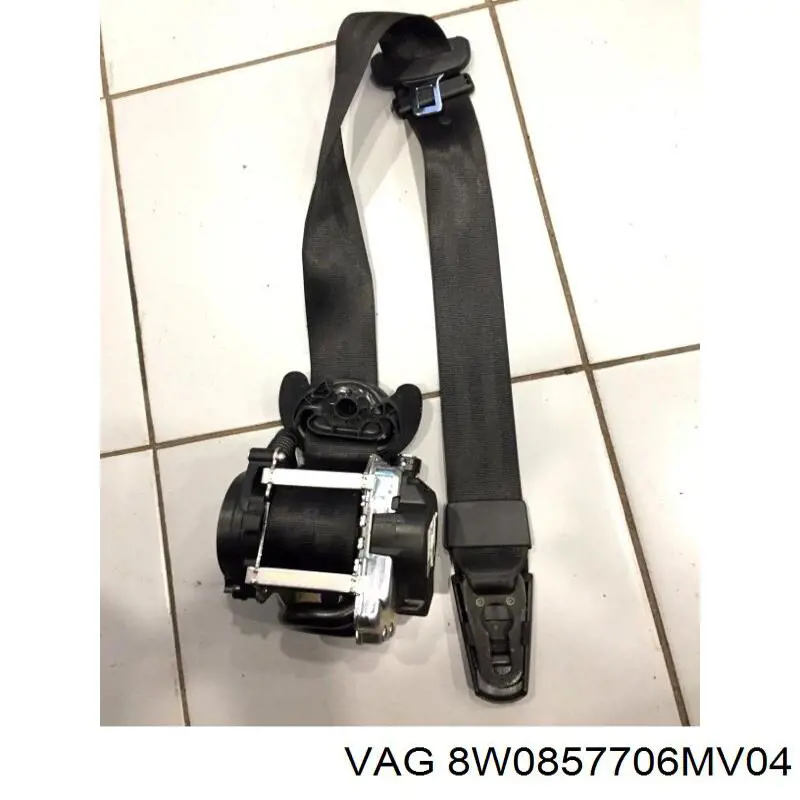 8W0857706V04 VAG Ремень безопасности передний правый