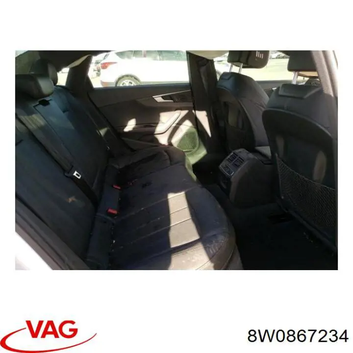 Обшивка стойки кузова внутренняя передняя правая VAG 8W0867234 цена, от 63.35 USD