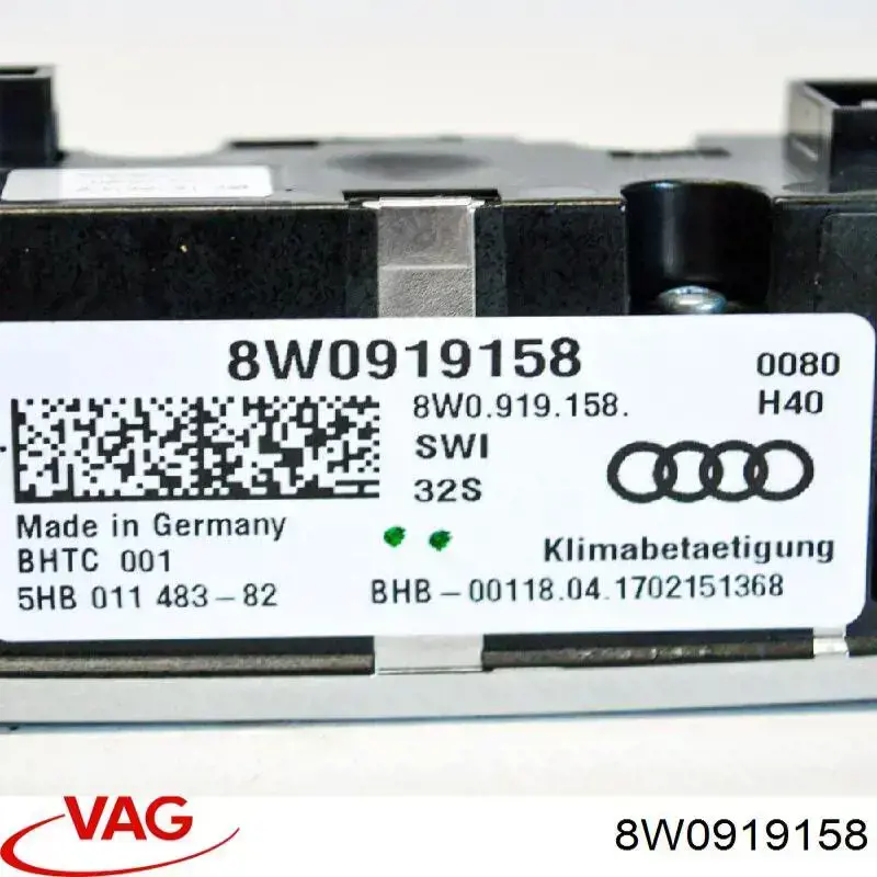 Регулятор вентилятора отопителя VAG 8W0919158 цена, от 18.22 USD
