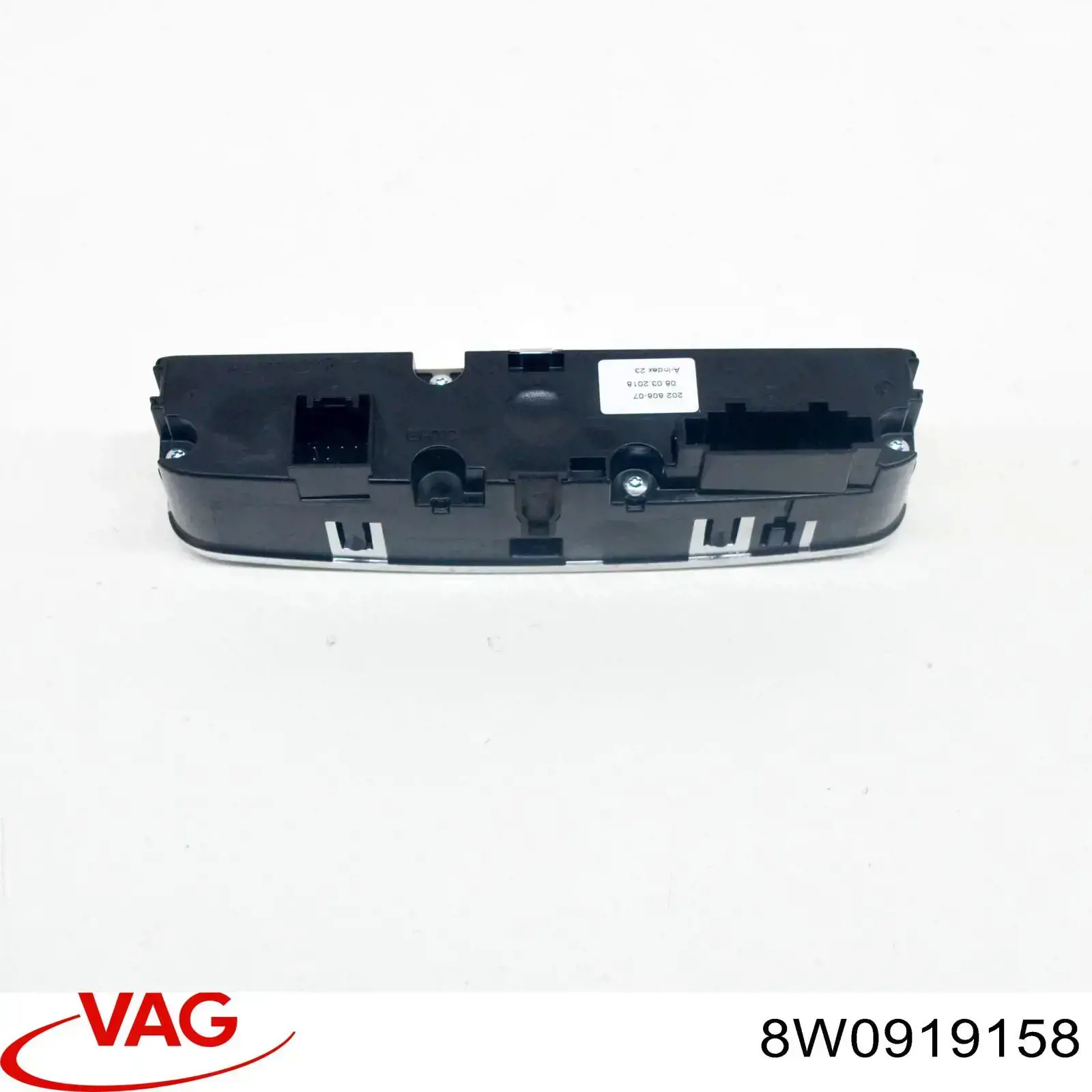Блок управления кондиционером 8W0919158 VAG