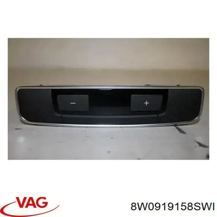 Купить 80A919158SWI VAG Блок управления печкой