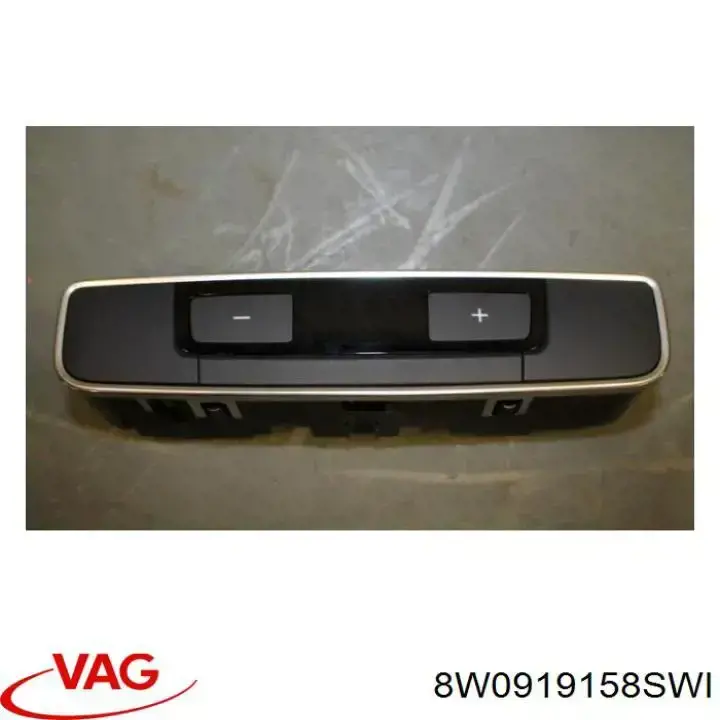 Блок управления кондиционером 80A919158SWI VAG