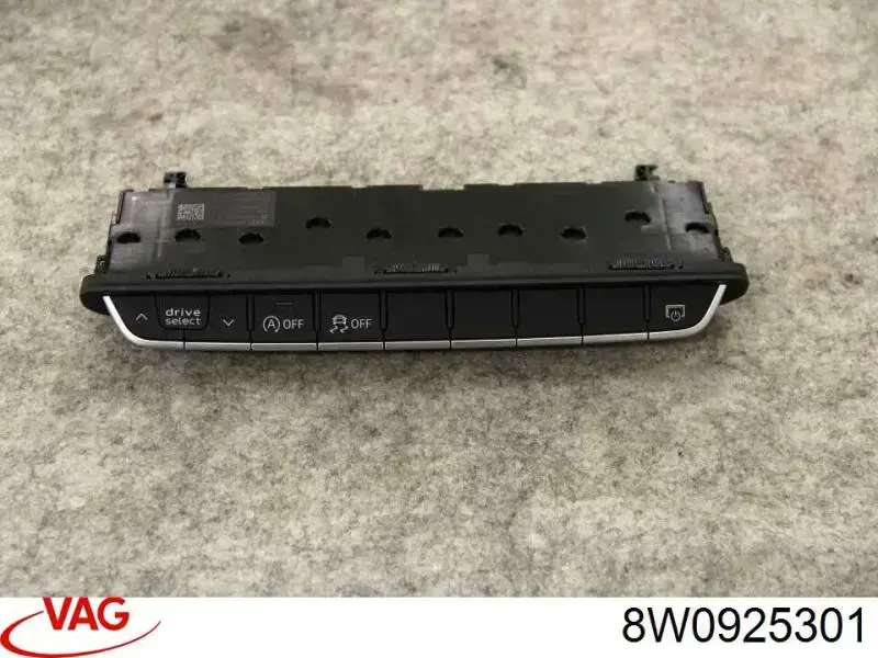 8W0925301 VAG Консоль центральная панели управления