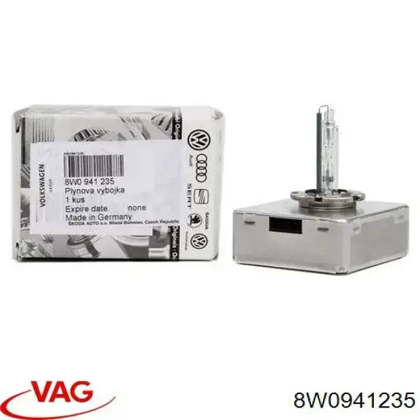 8W0941235 VAG Bombilla De Xenon original y equivalente