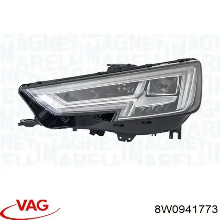 Фара левая 8W0941773 VAG