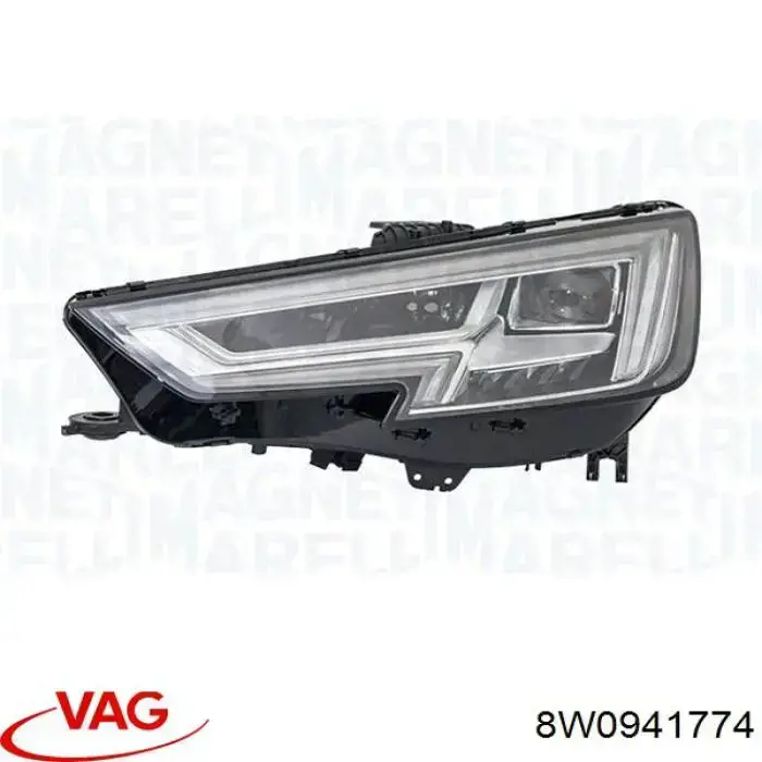 Фара правая 8W0941774 VAG