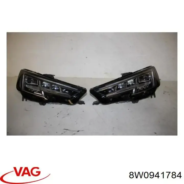 Правая блок фара VAG 8W0941784 цена, от 218.32 USD