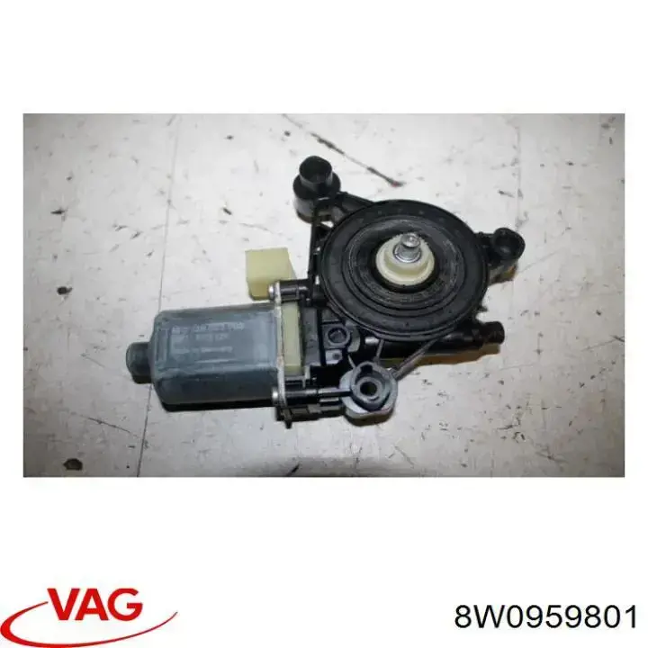 Привод электростеклоподъемника передний VAG 8W0959801