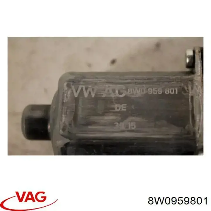 Купить 8W0959801 VAG Мотор стеклоподъемника двери передней левой