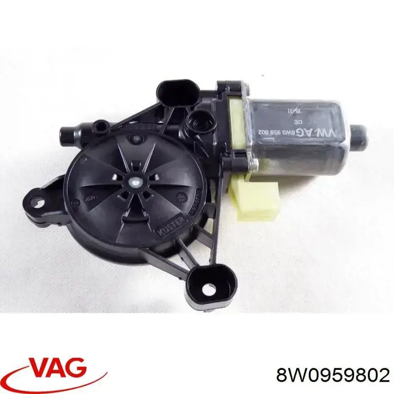 Мотор стеклоподъемника двери передней правой 8W0959802 VAG