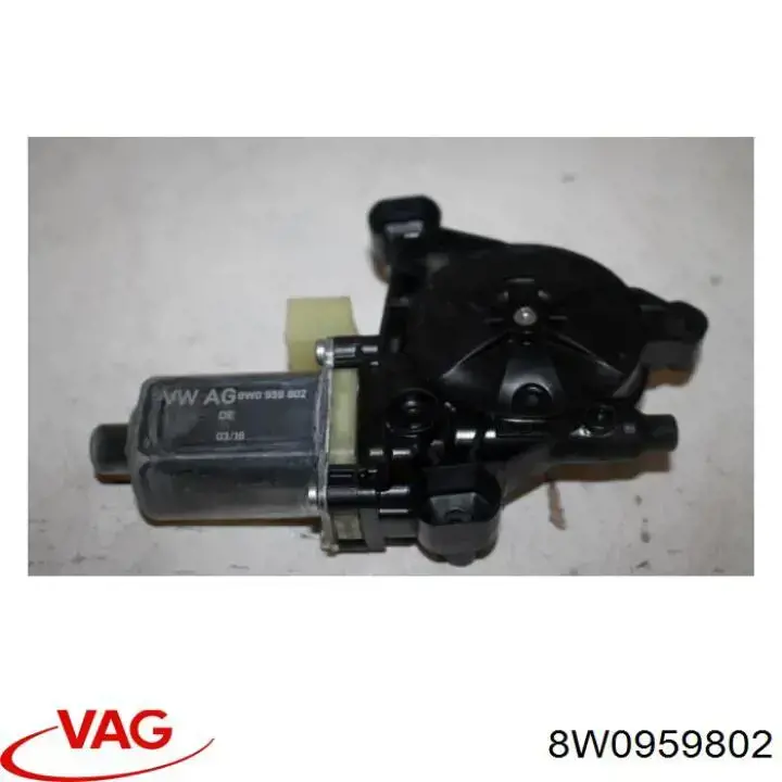 Мотор стеклоподъемника двери передней правой VAG 8W0959802 цена, от 3.80 USD