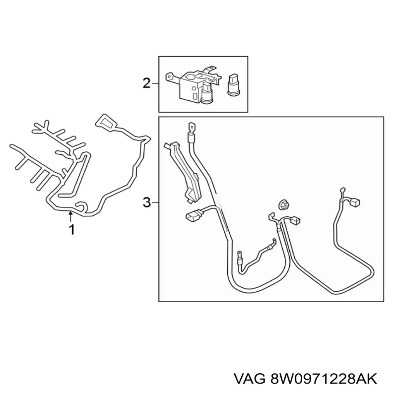  VAG 8W0971228AK цена, от 15.59 USD