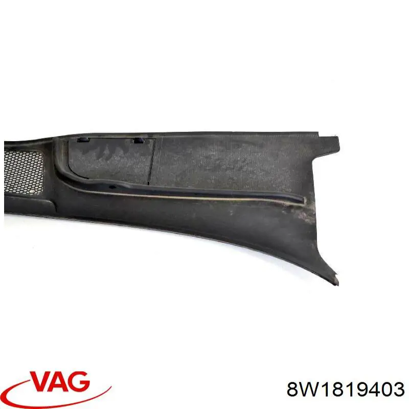 Водосток лобового стекла, жабо VAG 8W18194039B9 цена, от 12.67 USD