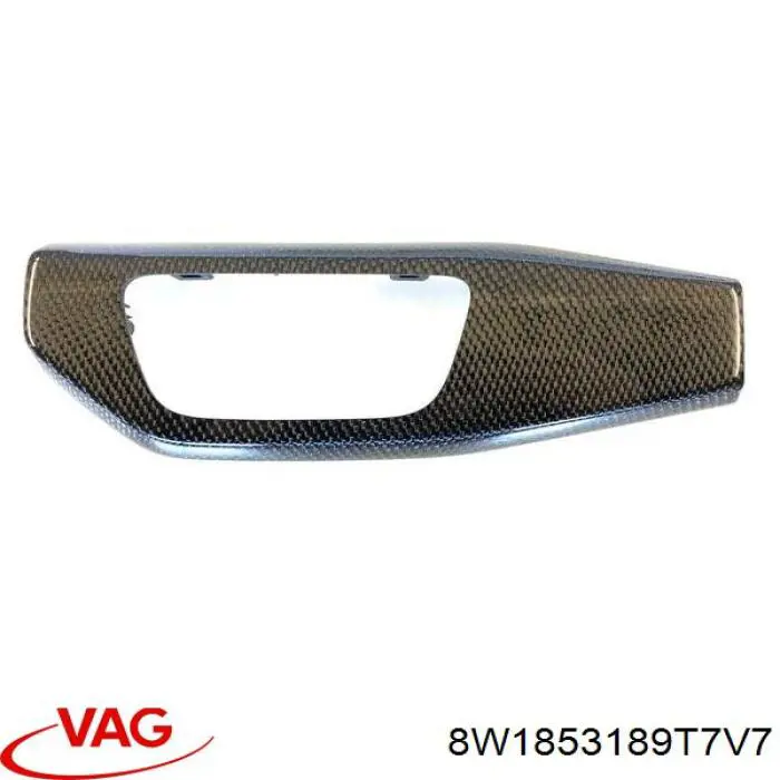8W1853189T7V7 VAG Молдинг (накладка) приборной панели "торпедо" левый