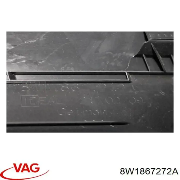 8W1867272A VAG Обшивка стойки кузова внутренняя передняя правая