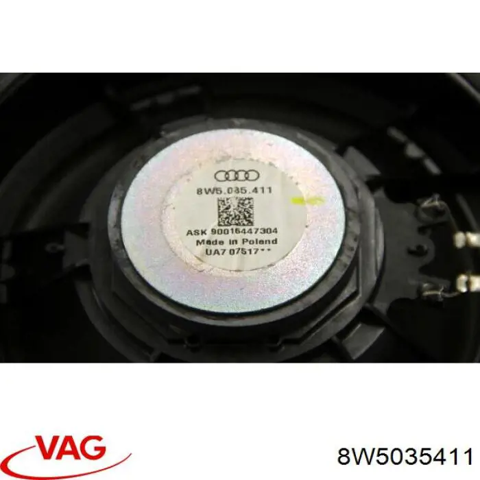 Динамик задней двери 8W5035411 VAG