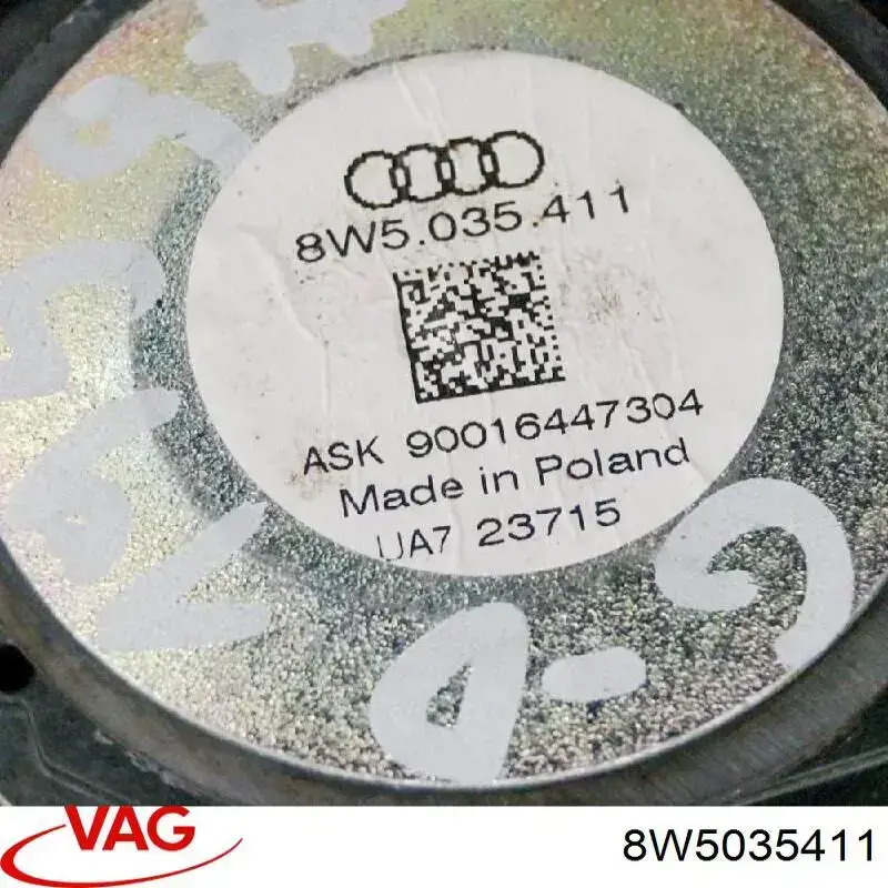 8W5035411 VAG Динамик задний