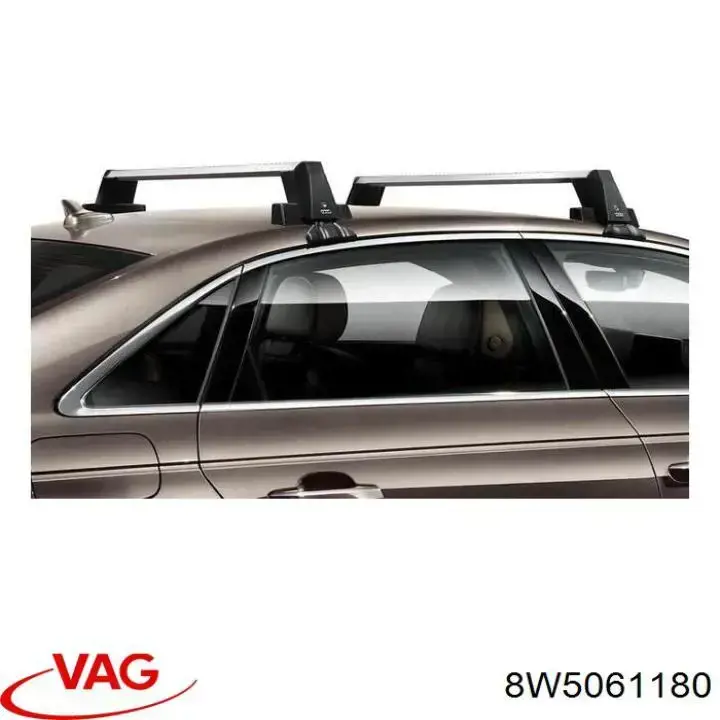 Задний коврик в багажник VAG 8W5061180 цена, от 162.52 USD