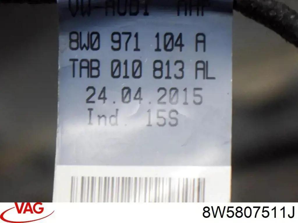  8W5807511J VAG