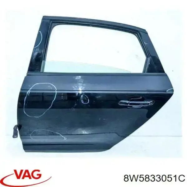 8W5833051C VAG Дверь пассажирская задняя левая