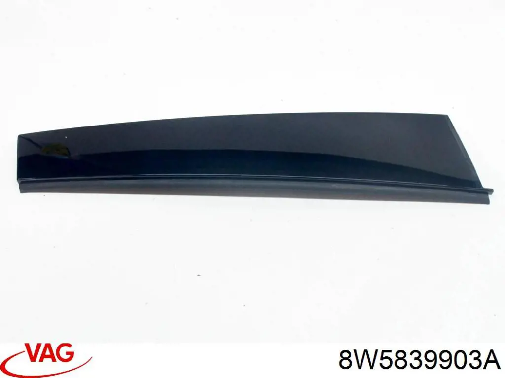 Накладка двери задней левой вертикальная VAG 8W5839903A цена, от 6.33 USD