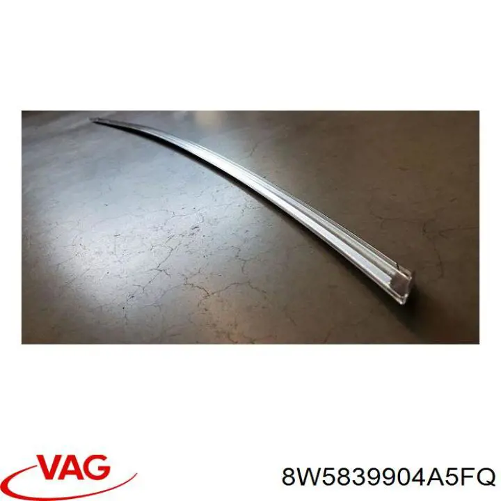 Накладка двери задней правой вертикальная VAG 8W5839904A5FQ цена, от 5.07 USD