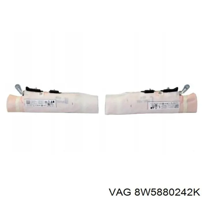 8W5880242K VAG Подушка безопасности AIRBAG спинки сиденья, правого